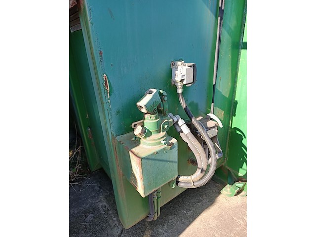 30 m³ haakarm afzetcontainer, bruns, as 6522, groen, 2014 - afbeelding 6 van  11