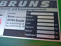 30 m³ haakarm afzetcontainer, bruns, as 6522, groen, 2014 - afbeelding 8 van  11
