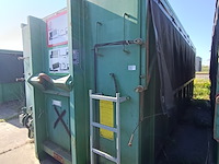 30 m³ haakarm afzetcontainer, bruns, as 6522 sb, groen, 2014 - afbeelding 5 van  11