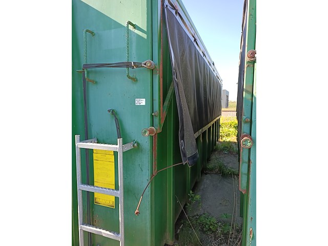 30 m³ haakarm afzetcontainer, bruns, as 6522 sb, groen, 2014 - afbeelding 6 van  11