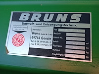 30 m³ haakarm afzetcontainer, bruns, as 6522 sb, groen, 2014 - afbeelding 7 van  11