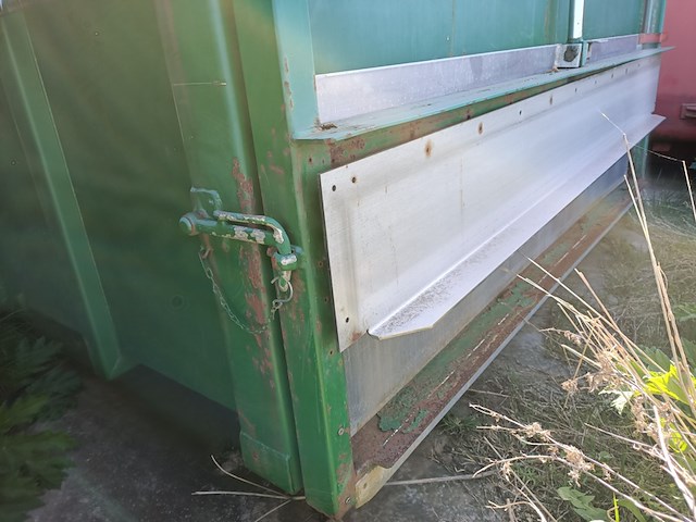 30 m³ haakarm afzetcontainer, bruns, as 6522 sb, groen, 2014 - afbeelding 10 van  11