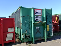 30 m³ haakarm afzetcontainer, bruns, as 6522 sb, groen, 2014 - afbeelding 2 van  7