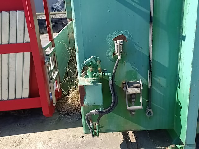 30 m³ haakarm afzetcontainer, bruns, as 6522 sb, groen, 2014 - afbeelding 3 van  7