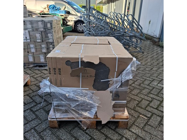 30 pak a 4 stuks vloertegel villeroy en boch, deep pearl - afbeelding 1 van  4