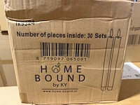 30 sets van 2 stuks led kaarsen homebound, sandstone - afbeelding 4 van  5