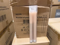 30 sets van 2 stuks led kaarsen homebound, soft pink - afbeelding 3 van  6