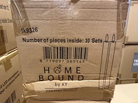 30 sets van 2 stuks led kaarsen homebound, soft pink - afbeelding 5 van  6