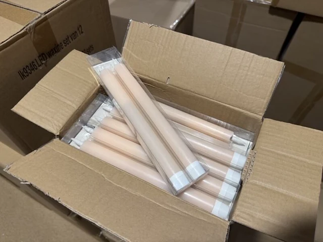30 sets van 2 stuks led kaarsen homebound, soft pink - afbeelding 6 van  6