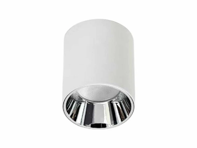 30 x downlight fitting – opbouwarmatuur – gu10 – cilindrisch – wit/bruin - afbeelding 3 van  3