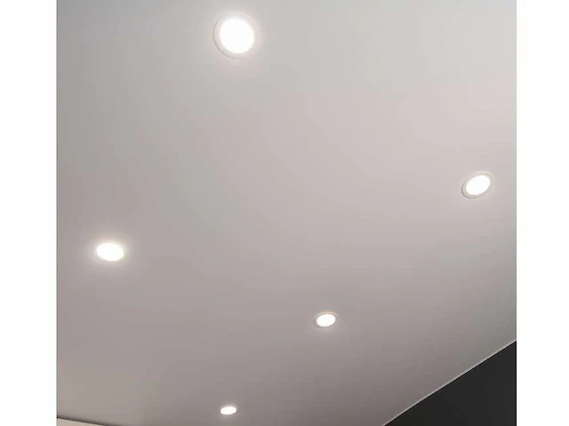 30 x intec slim led inbouwspots 24 watt nikkel - afbeelding 4 van  10
