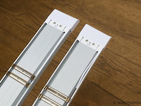 30 x led-batten met lens – 120w – 120cm – 6500k koud wit – tetra-lens - afbeelding 3 van  5
