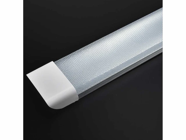 30 x led-batten met lens – 120w – 120cm – 6500k koud wit – tetra-lens - afbeelding 2 van  5