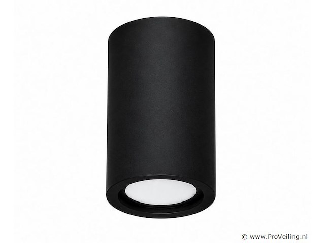 30 x led opbouw spot 5w – 4200k neutraal wit - zwart – ip20 – sandra-5/xl - afbeelding 3 van  5
