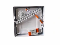 30 x led paneel – vierkant opbouw – 12w – 3000k warm wit – ip20 - afbeelding 2 van  4