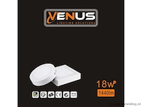 30 x led paneel – vierkant opbouw – 18w – 3000k warm wit – ip20 - afbeelding 3 van  4