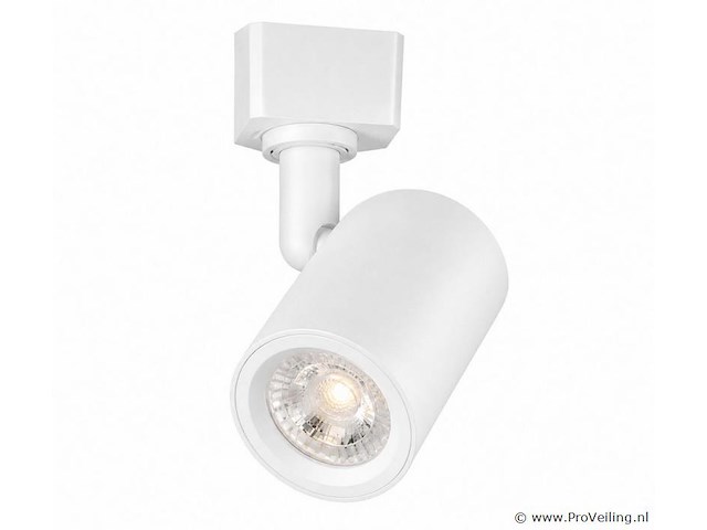 30 x led rail spot 5w – 4200k neutraal wit - wit – ip20 – arizona-5 - afbeelding 2 van  5