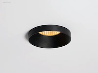 30 x lotus design inbouwspots zwart