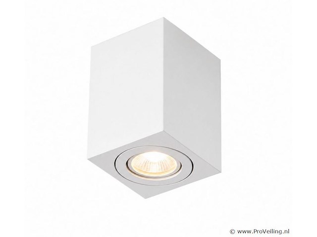 30 x opbouw spot armatuur – gu10 – wit – ip20 – frezya-s - afbeelding 2 van  5