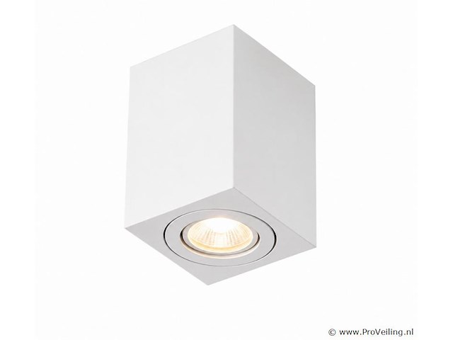 30 x opbouw spot armatuur – gu10 – wit – ip20 – frezya-s - afbeelding 2 van  5