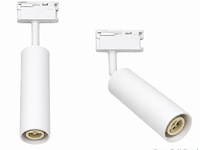30 x rail spot armatuur – gu10 – wit – ip20 – londra-g - afbeelding 2 van  5