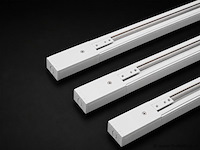 30 x railverlichting track – 1 fase – 1 meter – wit - lighting track - afbeelding 1 van  5