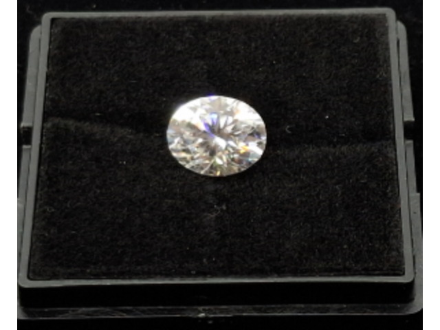 3.00 karaat ovaal vorm briljant moissaniet - afbeelding 2 van  8