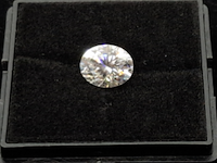 3.00 karaat ovaal vorm briljant moissaniet - afbeelding 2 van  8