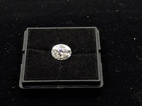 3.00 karaat ovaal vorm briljant moissaniet - afbeelding 3 van  8