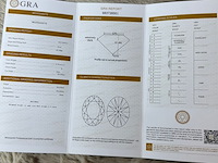 3.00 karaat ovaal vorm briljant moissaniet - afbeelding 5 van  8