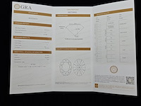 3.00 karaat ovaal vorm briljant moissaniet - afbeelding 7 van  8