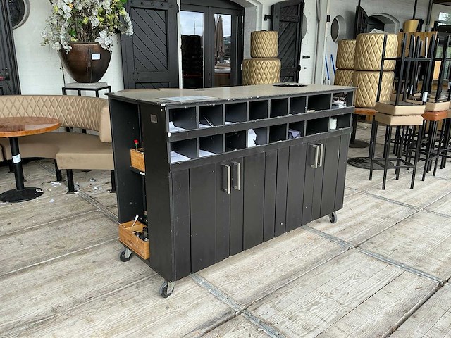 3000b keukenwagen 184x74x119 cm - afbeelding 1 van  7