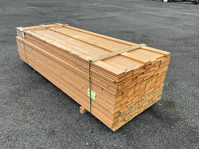 300x bouwhout 21x113x3000mm mes en groef - afbeelding 3 van  9