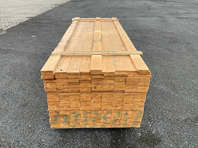 300x bouwhout 21x113x3000mm mes en groef - afbeelding 4 van  9