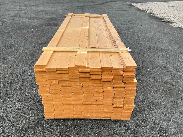 300x bouwhout 21x113x3000mm mes en groef - afbeelding 7 van  9