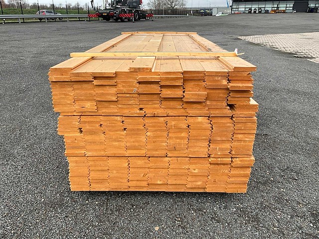 300x bouwhout 21x113x3000mm mes en groef - afbeelding 8 van  9