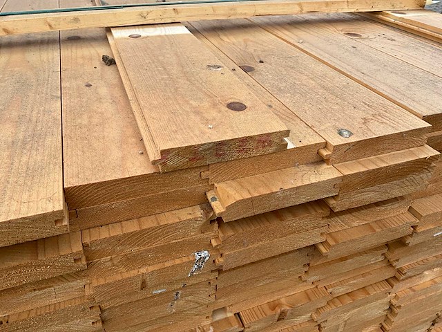 300x bouwhout 21x113x3000mm mes en groef - afbeelding 9 van  9