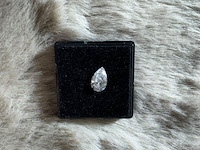 3.01 karaat pear briljant diamond (gecertificeerd igi lg597398584) - afbeelding 2 van  9