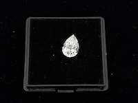 3.01 karaat pear briljant diamond (gecertificeerd igi lg597398584) - afbeelding 6 van  9