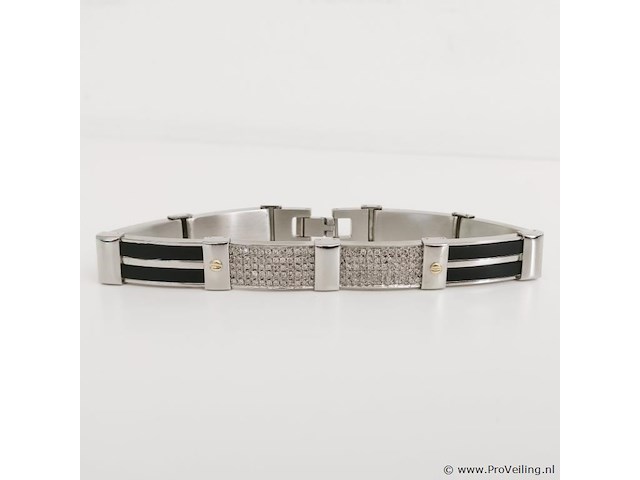 3.06ct men's bracelet - afbeelding 1 van  7