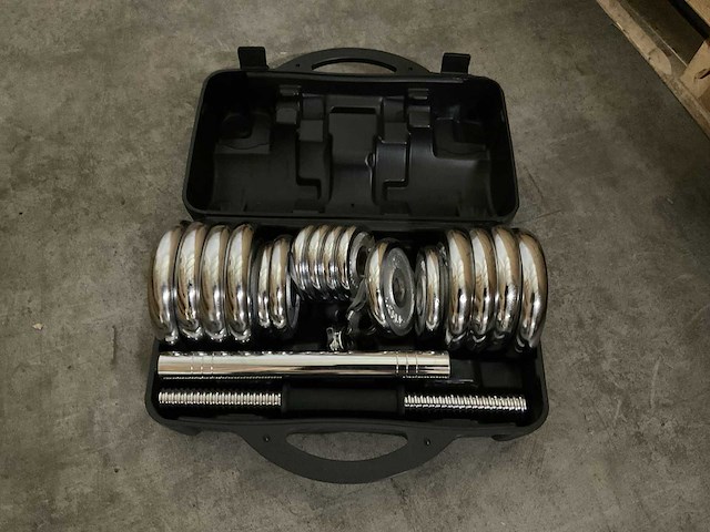 30kg dumbell set - afbeelding 1 van  5