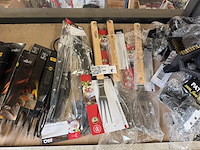 30x bbq accessoires w.o. vork, schoonmaakborstel w.o. patton - afbeelding 4 van  6