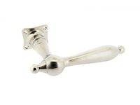 (30x) deurkruk oostenrijk - nikkel matt - a-2135