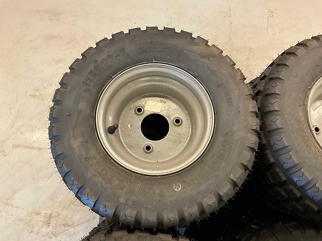 30x ongebruikt band met velg 17x8.00-8 - afbeelding 6 van  6