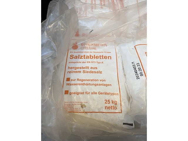 30x verpakking onthardingszout waterontharder 25 kg stockmeier chemie - afbeelding 3 van  4