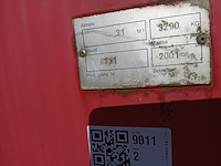 31 m³ haakarm afzetcontainer, 2001 - afbeelding 2 van  10