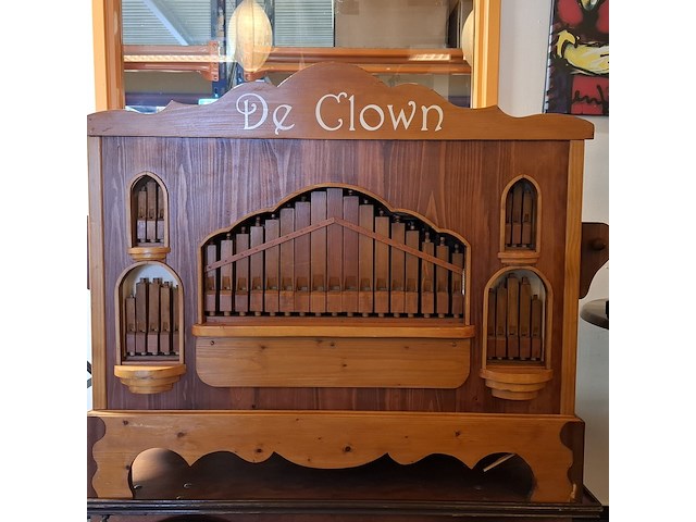 31 toets draaiorgel 'de clown' met 50+ rollen - afbeelding 4 van  18