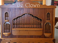 31 toets draaiorgel 'de clown' met 50+ rollen - afbeelding 4 van  18