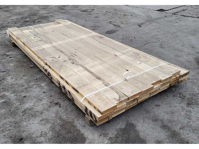 31x afrikaans eiken 30 x 130 mm, lengte 26x 245 cm + 5x 215 cm - afbeelding 4 van  4