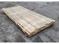 31x afrikaans eiken 30 x 130 mm, lengte 26x 245 cm + 5x 215 cm - afbeelding 4 van  4